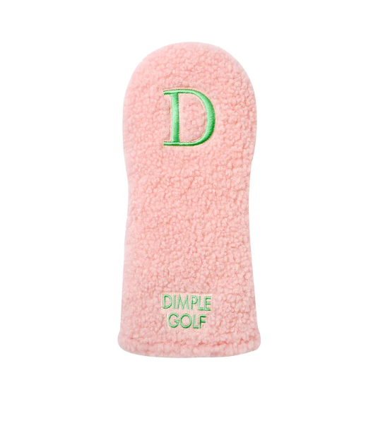Shearling Golf Headcover Pink